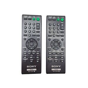 Sony DVD Remote Controls RMT-D187A Lot Of 2 Tested Works OEM Original Set